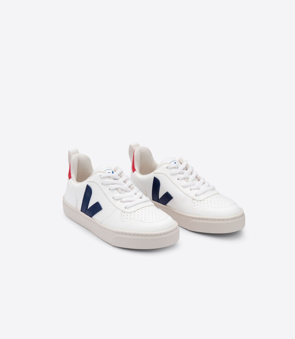 Tenis Veja Niños - V-10 Cwl - Blancos - 423NIXOVH